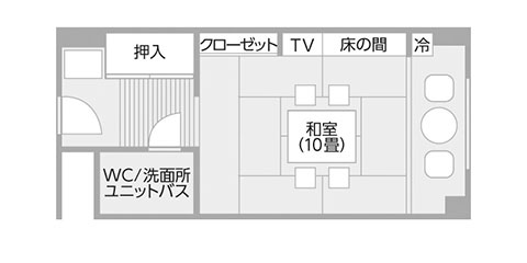 房间布局图|和歌山南部美爵温泉度假酒店【官方】