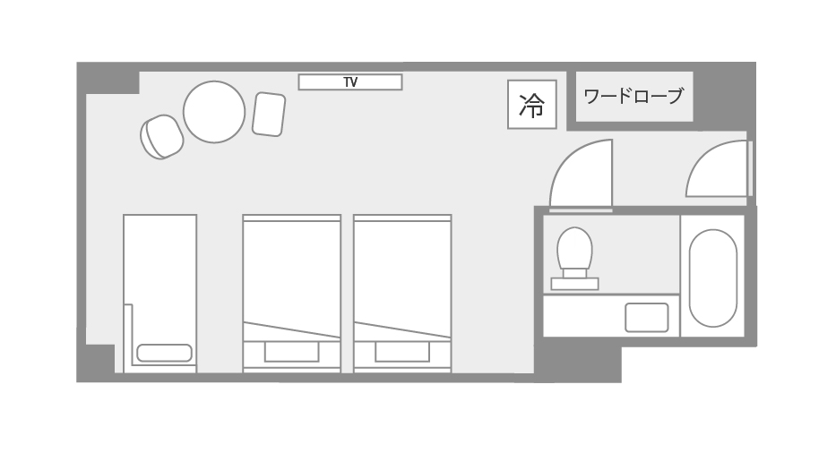 房间布局图|和歌山南部美爵温泉度假酒店【官方】