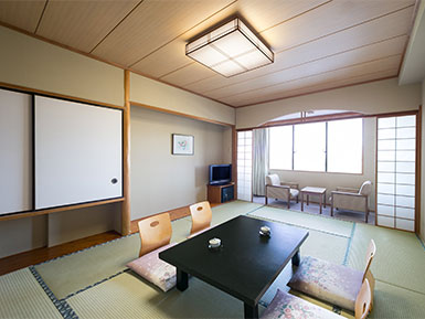 Japanese-style room ocean view