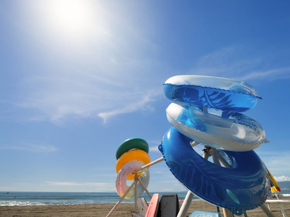 [Information around Hotels] Introduction of the beach