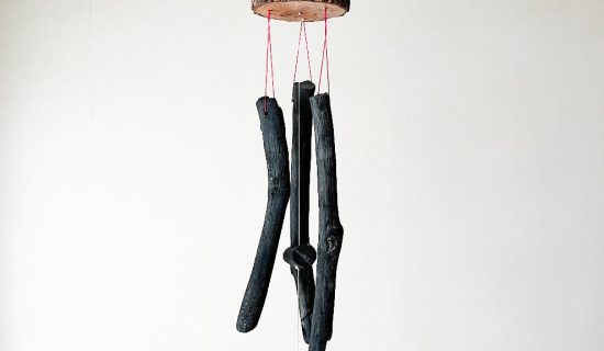 紀州備長炭風鈴作り